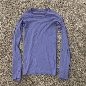 Purple Long Sleeve lululemon swiftly